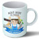 Planetacase - Taza Pescadera - Regalo Original - Cerámica 330 mL - Taza Desayuno Apta para Microondas y Lavavajillas - Resistente a Lavados