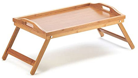 Bandeja para Cama plegable, mesita para desayunos con Patas Plegables (BAMBÚ 2)