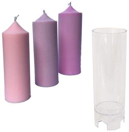 Silikonform Kerzen Gießform, DIY Stereo Kerzenform Seifenform 3D Kreative Kerzen-Form Aus Silikon Süßigkeiten Kuchen Formen Box Für Aroma Gips Seife Formen (Stil E.)