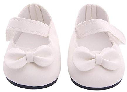 DUORUIMI Doll Shoes Cute with Bow-knot for American Girl Doll 18 inch
