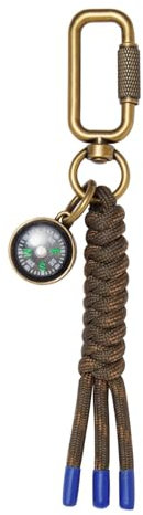 FOSSIL Cording Key Fob Green Multi