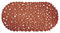 MSV Tappeto antiscivolo fondo vasca da bagno in PVC 39x99 Terracotta