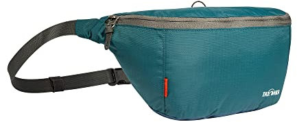 Tatonka Bauchtasche Ilium S - Leichte und schmale Hüfttasche mit großem Reißverschlussfach - 31 x 13 x 9 cm - Teal Green