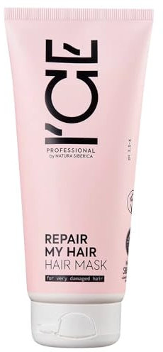 ICE Professional by Natura Siberica Repair My Hair Mask - Intensiv reparierende Haarmaske für geschädigtes Haar - Mit sibirischer Zeder & PRO-Keratin - 200 ml