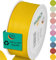 Halbach Seidenbänder Geschenkband | Breite 40mm Länge 25m | Schleifenband made in Germany | Geschenkbänder in Vielzahl von Farben und Breiten, perfekt zum Verpacken und Dekorieren, Farbe: honiggelb