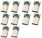 CY Conector 10 piezas DIY 24pin USB 3.1 tipo C USB-C macho conector SMT tipo SMT con placa de PC