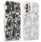 Pnakqil 2 stück Handyhülle für Samsung Galaxy A13 4G 6.6,Hülle Lustiges Verdrehtes Lächeln Grimace Bemaltes Muster süß Aesthetic Mädchen Silikon Schutzhülle Tasche Schön Kameraschutz Case