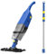 Aspirateur De Piscine Portable, Aspiration Puissante, Pour Piscines Hors Sol, Spas, Jacuzzis Et Petites Piscines CreuséEs, Pour Nettoyer Les DéBris, Autonomie De 60 Minutes, Aspiration Puissante, Bleu