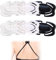 6 Stück BH Träger Clip,Unsichtbar BH Klammer Rücken Set,Stabilen BH Träger Halter,DREI Farben BH Clips für BH Träger Rücken,für Brautkleider,Fitnesssport,Verhindern Schultergurte Rutschen