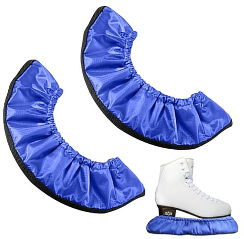 Editbar Kufenschoner Schlittschuhe – Premium Schlittschuh Zubehör, Wasserdichte Eis-Schuh Schutzhülle mit Verstärktem Webband, Robuste Klingen Abdeckung für Eiskunstlauf und Eisschnelllauf, Wasserfest