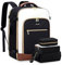 LOVEVOOK Travel Cabin Backpack Womens Large Hand Luggage Rucksack Bag for Plane 40L Weekend Overnight Carry On Bag Waterproof 17 inch Laptop Backpack Ladies Maternity Hospital Bag