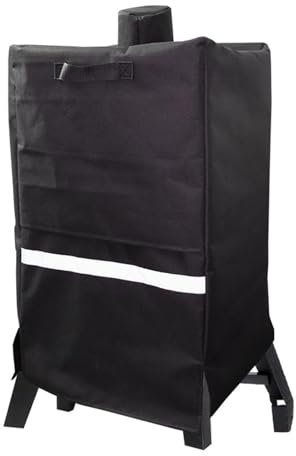 Funda de barbacoa para quemador, cubierta de parrilla exterior | Funda de barbacoa con diseño impermeable | Tiras reflectantes manta de fumador manta de barbacoa para camping al aire libre randon