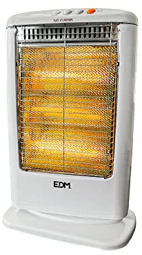 Sparsamer Quarzofen, 400 W, 800 W, 1200 W, kippsicher – ideal für die Beheizung kleiner Räume und den Heimgebrauch.