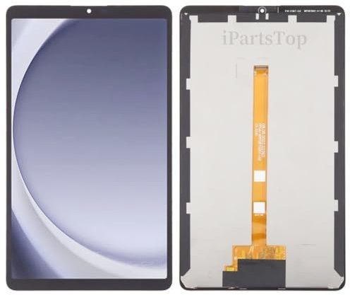 iPartsTop Replacement New LCD Compatible With Samsung Galaxy Tab A9 SM-X110 SM-X115 8.7 inch Display Touch Screen Digitizer Assembly Grade A Parts Black