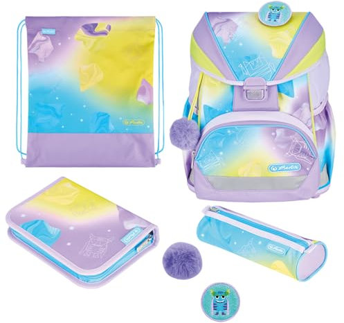 Herlitz Schulranzen UltraLight XL Plus Little Monster, 22l