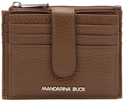 Mandarina Duck Damen Mellow Leather Wallet Reisezubehör-Brieftasche, Milk Chocolate