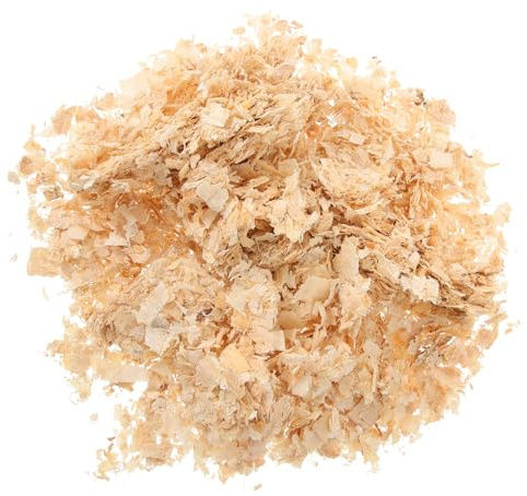 LALAFINA Kleintierstreu Fördert für Natürliches Verhalten und Kaninchen Spänen 500g Geruchsabsorbierend Kleine Haustiere zum Graben und Nestbau