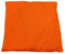 Franzis Nähstube 20x20cm Dinkelkissen Orange in 100% Baumwolle I Körnerkissen Dinkel 20x20 für Mikrowelle I Wärmekissen, Dinkelkernkissen, Nackenwärme