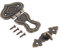 10 Pcs Zinc Alloy Retro Bronze Tone Jewelry Box Latch Chests Lock Fastener Toggle Hook Hinge