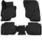 OMAC Gummimatten Fußmatte kompatibel mit Mitsubishi Outlander PHEV 2014-2019 TPE Schwarz 4X