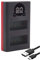 Baxxtar NP-W126s NP-W126 Battery Charger (18612) - Mini USB dual/LCD - Power supply via USB-C or Micro-USB