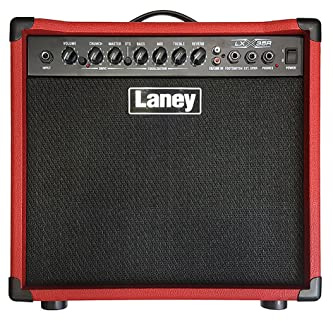 Laney Amplificador de Potencia para Guitarra eléctrica, Rojo (LX35R-RED)