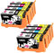Ink Inspiration® Ersatz für Lexmark 100 100XL Druckerpatronen 8er-Pack, kompatibel mit Lexmark S305 S402 S405 S505 S602 S605 S815 S816 Pro 202 205 208 209 705 805 901 905, Schwarz/Cyan/Magenta/Gelb