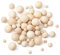 90 perles en bois naturel brut de 4 tailles sans trou pour le bricolage et l’artisanat