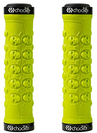 Chooee Bicycle Grips,Lock on Mountain Bike Grips For MTB, Bike Handlebar Grips For BMX Green