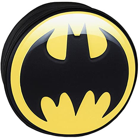 CERDÁ LIFE'S LITTLE MOMENTS, Mochila infantil 3D de Batman-Licencia Oficial DC Comics para Niños, Amarillo, Especialmente recomendada 2-6 años