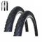 2 x Kenda K-935 18 Fahrradreifen Fahrradmantel Schwarz 47-355 (18 x 1.75) inkl. 3 Reifenheber