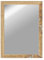 CLAMARO 'Vision' Wandspiegel 40x80 cm maßgefertigt | Eiche Altholz | Moderner eckiger Spiegel mit MDF-Holzrahmen, inkl. Metall Aufhänger und Montagematerial (Querformat & Hochformat)
