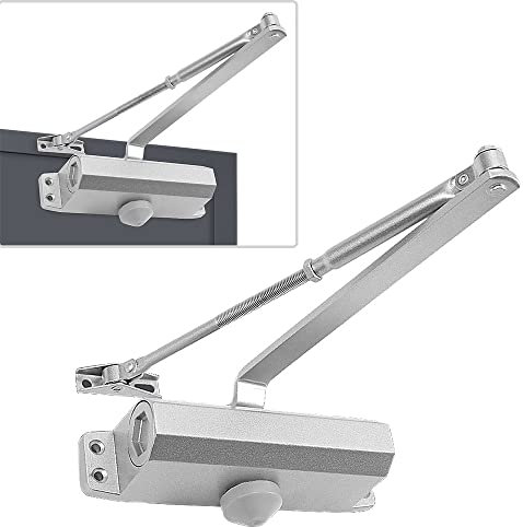 TOOSOAR Türschließer, Türschließer Innentür mit Feststellfunktion, Türschliesser Puffer Geschlossen, für Gewerbliche und Private Zuhause 25-45 kg Tür