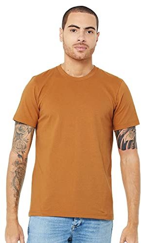 Bella Canvas 3001 Unisex Jersey T-Shirt, Toast, Medium