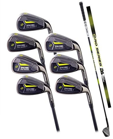 Spalding Serie Pro 5-SW, Mujeres, Negro/Amarillo, Talla única