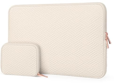 ARVOK 13,3 Zoll Laptoptasche, MacBook Air Tasche Laptophülle für MacBook Air 13 M3 M2 M1 2024 2023-2012, MacBook Pro 14/13 M4 M3 M2 M1, Surface Laptop, Lenovo, Dell Notebook Hülle mit Zubehör Tasche