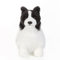 lilizzhoumax Hund Border Collie Plüschtier 28cm/11”, Simuliertes Tier Hund Plüschtier Kawaii Hund Kuscheltier Realistische Hund Plüsch Spielzeug für Wilde Tiere, Geschenk für Freunde und Kinder