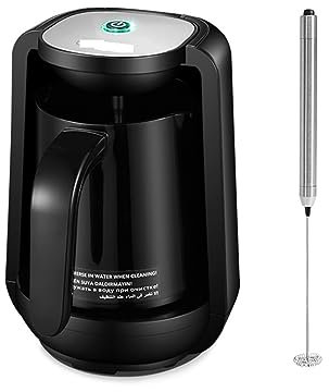 BAFFII CA 220~240V Cafetera automática Cafetera eléctrica Cafetera molida Cafeteras (Color : H9 whisk, Size : UK)