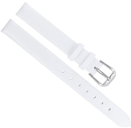 yeziu Damen-Uhrenarmband aus Leder für Calvin Klein CK K3E236 K2B231 K3N231 Uhrenarmband Ersatzzubehör(White,14mm)
