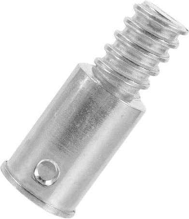Healeved Mop Screw Adapter Threaded Brush Handle Ends Extension Pole Adapter for Broom Handle Threaded Tip
