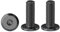 Drenky M5 Linsenkopfschrauben, Schwarze Schrauben mit Innensechskant 20 Stück Edelstahlschrauben Flachkopfschrauben Gewindeschrauben M5x20mm Schraube für Haushalt, Bauwesen, Maschinen, Kraftfahrzeuge