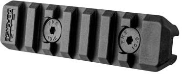 FAB Defense -Polymer Picatinny-Zubehörschiene, 8 (Slots) Schlitze für M-Lok Systeme - MA3 b (schwar