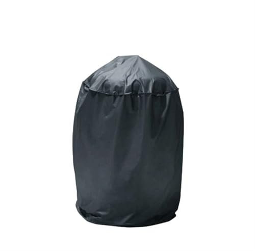 PUYEN BBQ Grill Abdeckung 24.5, Dome Smoker Abdeckung Schwarz BBQ Grill Schutzhülle, Outdoor Barbecue Grill Mantel