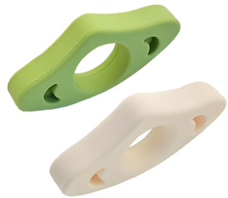 Glamifyr 2 Stk Buchseitenhalter,Buchseitenhalter Daumen Buchhalter Finger Seitenhalter für Bücher,Buch Accessoires Lesen Zubehör,Silikon Book Accessories Bücher Zubehör Buch Zubehör für Buchliebhaber