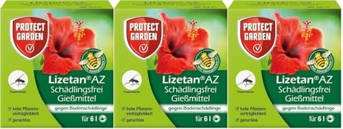 3 X 30ml Lizetan AZ Schädlingsfrei Gießmittel