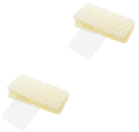 FRCOLOR 100sheets Double-sided Nail Stickers for Gel Nails Moyou Press Glue Tabs Artificial Adhesive Strong Adhesive Glue Stickers Art Supplies