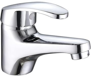 Bdit-ACCESORI Rubinetto da Bagno, Lavandino Miscelatore Monocomando Lavabo Rubinetto da Bagno Cromo