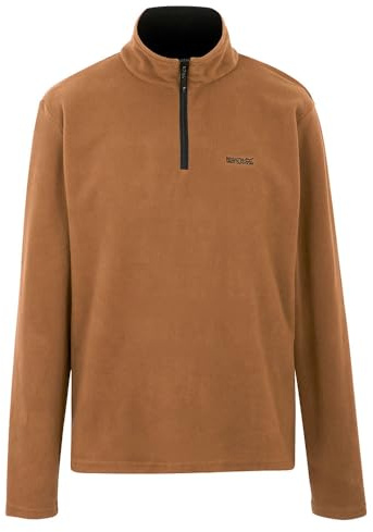 Regatta Thompson Herren Fleece-Oberteil, halber Reißverschluss, leicht, schnell trocknend, für den Winter