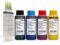 Octopus 4X 100ml Druckertinte kompatibel für Etikettendrucker Epson ColorWorks TM-C3500, Nachfülltinte für SJI-C-22-P Druckerpatronen CMYK, kein OEM