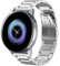 SUNDAREE Kompatibel mit Armband Garmin Vívoactive 6 5 3/Venu/Sq 2/Vívomove 3 Trend/Forerunner 245 645 Music 165,20MM Silber Herren Metallarmband Edelstahl Uhrenarmband Metall Uhrband